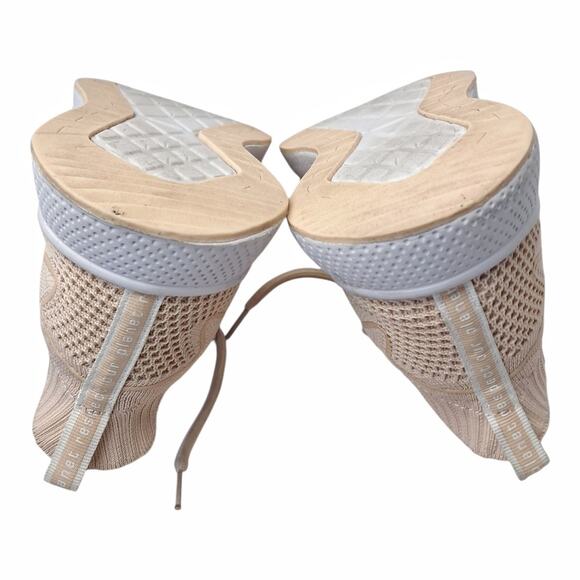 Avenue Nude Peach Sneakers EU Size 39 US Size 8.5 Mesh Slip-On Sock Shoe - Picture 11 of 15